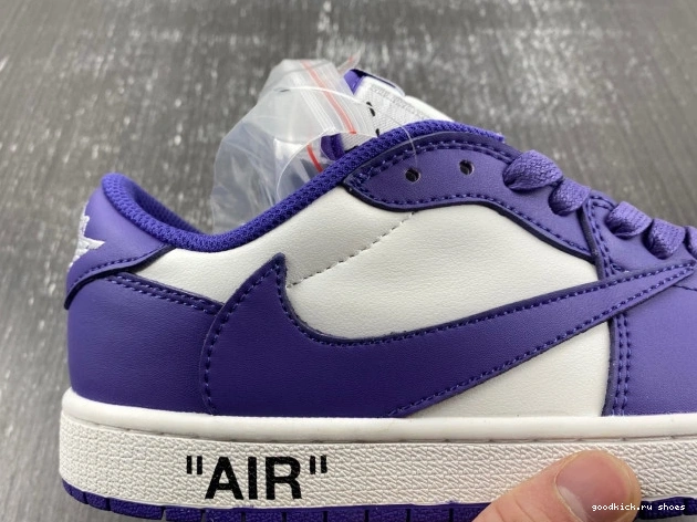 Rep CUSTOM OFF-WHITE AIR TRAVIS JORDAN SCOTT X 1 DM7890-386 X 0708